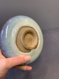 A Chinese junyao saucer dish, Yuan