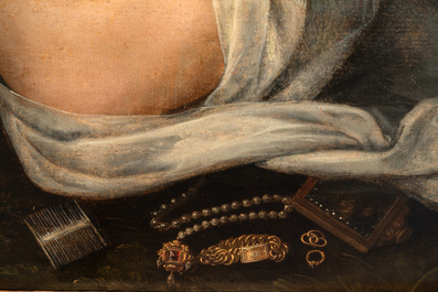 Workshop of Frans Floris (1519/20-1570): Suzanna and the elders, oil on panel, 16th C.
