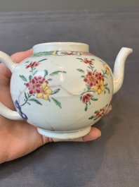 A Chinese famille rose 'Xi Xiang Ji' teapot, Yongzheng