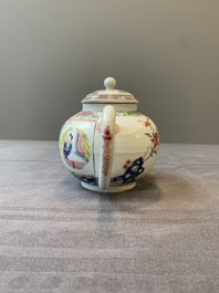A Chinese famille rose 'Xi Xiang Ji' teapot, Yongzheng