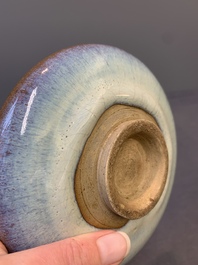 A Chinese junyao saucer dish, Yuan
