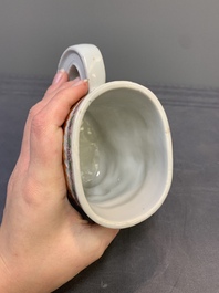 A rare Chinese export porcelain 'Neptune' mug, Qianlong, ca. 1785