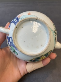 A Chinese famille rose 'Xi Xiang Ji' teapot, Yongzheng