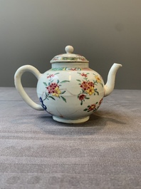 A Chinese famille rose 'Xi Xiang Ji' teapot, Yongzheng