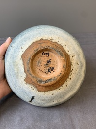 A Chinese junyao bowl, Yuan/Ming