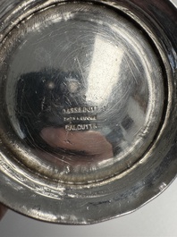 Eight silverwares, primarily South- and Southeast Asia, 19/20th C.