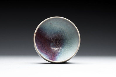 A Chinese junyao purple-splashed bowl, Ming or later