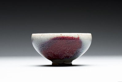 A Chinese junyao purple-splashed bowl, Ming or later