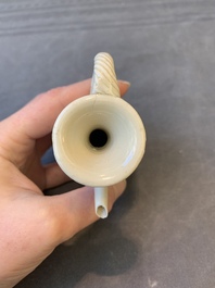 A Chinese miniature 'ding' lobed ewer, Southern Song