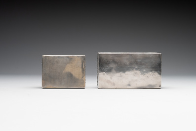 Seven silverwares, primarily England, 19/20th C.