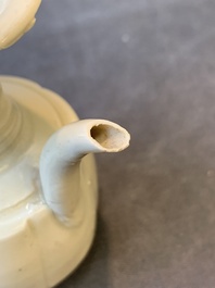 A Chinese miniature 'ding' lobed ewer, Southern Song