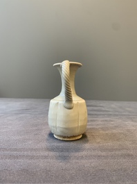 A Chinese miniature 'ding' lobed ewer, Southern Song