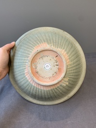 Nine Thai celadon dishes from the Royal Nanhai cargo, Sten Sj&ouml;strand collection, 15/16th C.