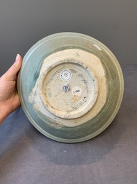 Nine Thai celadon dishes from the Royal Nanhai cargo, Sten Sj&ouml;strand collection, 15/16th C.