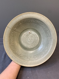 Nine Thai celadon dishes from the Royal Nanhai cargo, Sten Sj&ouml;strand collection, 15/16th C.