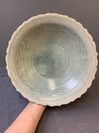 12 Thai celadon dishes from the Royal Nanhai cargo, Sten Sj&ouml;strand collection, 15/16th C.