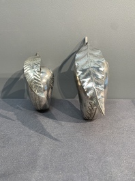 Eight silver betel chewing utensils, Southeast Asia, 19/20th C.