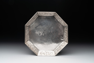 Eight silver betel chewing utensils, Southeast Asia, 19/20th C.