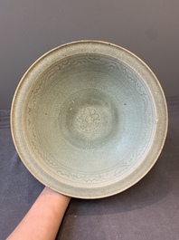 Nine Thai celadon dishes from the Royal Nanhai cargo, Sten Sj&ouml;strand collection, 15/16th C.