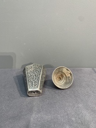 Eight silver betel chewing utensils, Southeast Asia, 19/20th C.