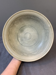 Nine Thai celadon dishes from the Royal Nanhai cargo, Sten Sj&ouml;strand collection, 15/16th C.