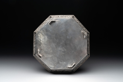 Eight silver betel chewing utensils, Southeast Asia, 19/20th C.