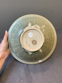 Nine Thai celadon dishes from the Royal Nanhai cargo, Sten Sj&ouml;strand collection, 15/16th C.