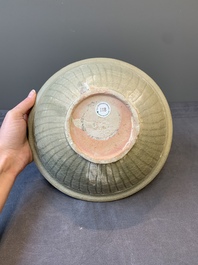 Nine Thai celadon dishes from the Royal Nanhai cargo, Sten Sj&ouml;strand collection, 15/16th C.