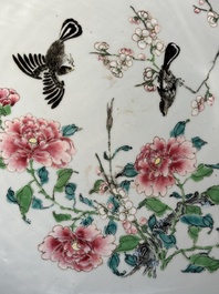A fine Chinese famille rose 'Xi Xiang Ji' punch bowl, Yongzheng