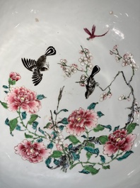 A fine Chinese famille rose 'Xi Xiang Ji' punch bowl, Yongzheng