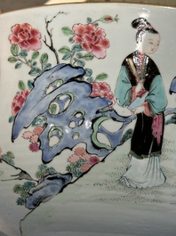A fine Chinese famille rose 'Xi Xiang Ji' punch bowl, Yongzheng