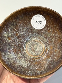 A Chinese Jizhou tortoiseshell-glazed tea bowl, Southern Song