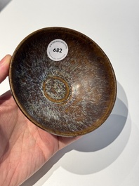 A Chinese Jizhou tortoiseshell-glazed tea bowl, Southern Song