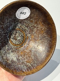 A Chinese Jizhou tortoiseshell-glazed tea bowl, Southern Song
