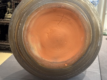 Antonio Alberto Lampecco (1932-2019): a rare large spherical vase, marked