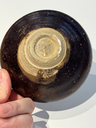 A Chinese Jizhou tortoiseshell-glazed tea bowl, Southern Song
