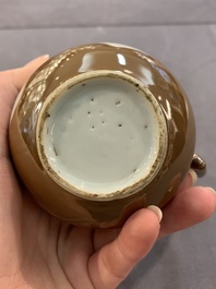 12 Chinese capucin-ground wares, Yongzheng/Qianlong