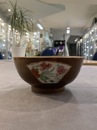 12 Chinese capucin-ground wares, Yongzheng/Qianlong