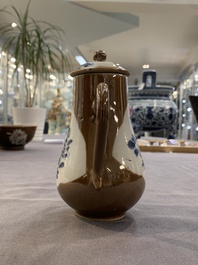 12 Chinese capucin-ground wares, Yongzheng/Qianlong