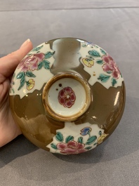 12 Chinese capucin-ground wares, Yongzheng/Qianlong