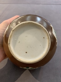 12 Chinese capucin-ground wares, Yongzheng/Qianlong