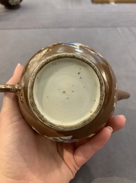 12 Chinese capucin-ground wares, Yongzheng/Qianlong