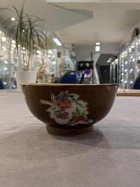 12 Chinese capucin-ground wares, Yongzheng/Qianlong