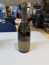 A jeroboam of Perrier-Jou&euml;t champagne from 1947 and a bottle of Veuve Clicquot champagne from 1904