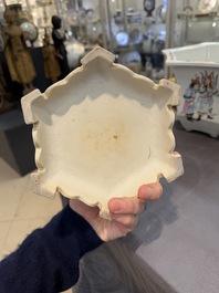 A pair of Chinese famille rose 'Wu Shuang Pu' hexagonal jardini&egrave;res on stands, Republic