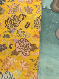 A series of four very large Sino-Tibetan thangkas of the Four Heavenly Kings, 19th C.