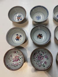 An extensive collection of 71 pieces of Chinese porcelain, Yongzheng and later