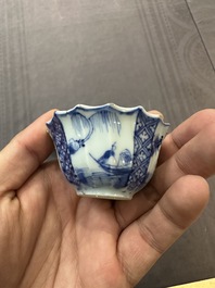 26 Chinese blue and white wares, Wanli/Qianlong