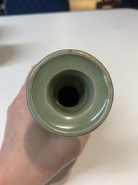Seven Chinese Longquan celadon wares, Yuan/Ming