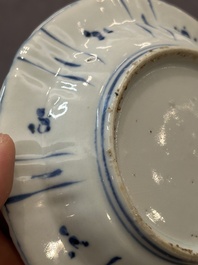 26 Chinese blue and white wares, Wanli/Qianlong